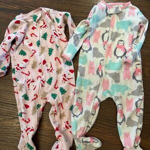 Carters 18m fleece sleepers